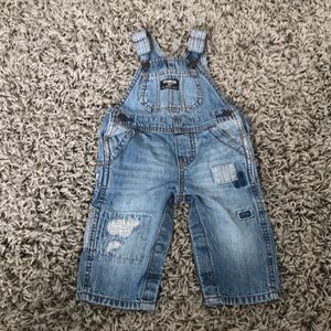 OshKosh denim overalls 6 month